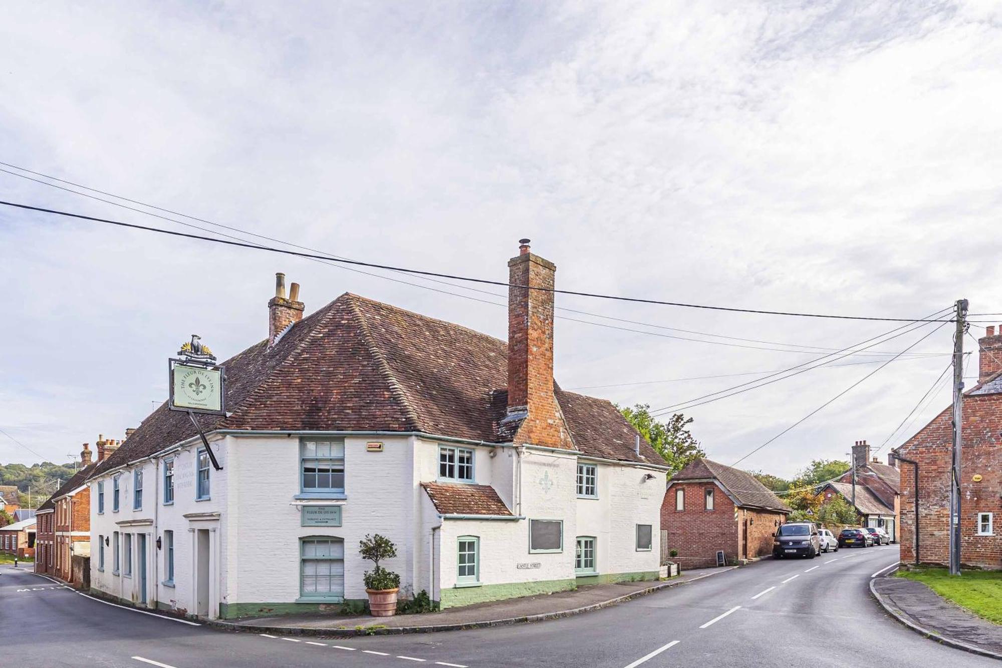 The Fleur De Lys Hotel Cranborne Eksteriør billede